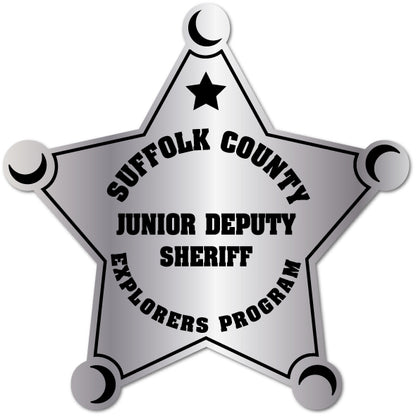 Custom Junior Sheriff Sticker Sheriff Star Deputy (Item #203)