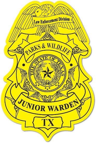 Junior Game Warden Stickers (Item #501)