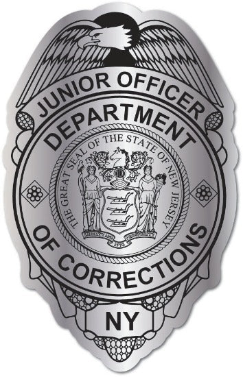 Dept. of Corrections Badge - Shield (Item #800)