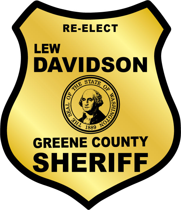 Gold Re-Elect Election Sticker Legislator Vote Politics Election Day Badge