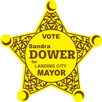 Sheriff Election Stickers Vote Elect Government