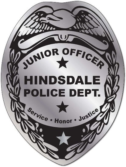 Junior Officer / Junior Deputy Police Stickers (Item #102)