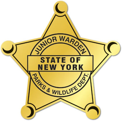 Game Warden - Fish & Game Star Stickers (Item #504)