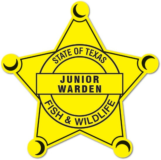 Game Warden - Fish & Game Star Stickers (Item #504)