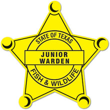 Load image into Gallery viewer, Game Warden - Fish &amp; Game Star Stickers (Item #504)
