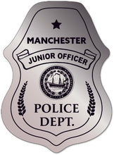 Load image into Gallery viewer, Police Junior Officer Shield Stickers (Item #104)
