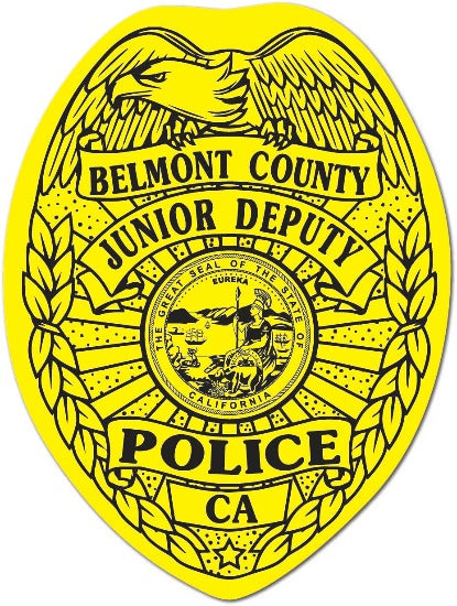 Junior Officer Police Stickers (Item #101)