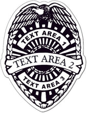 Load image into Gallery viewer, Junior Officer / Junior Deputy Police Stickers (Item #103)
