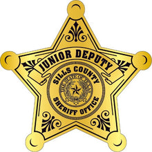 Load image into Gallery viewer, Junior Deputy / Junior Sheriff Star Stickers (Item #202)
