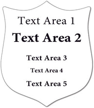 Load image into Gallery viewer, Election Campaign Shield Stickers (Item #301)
