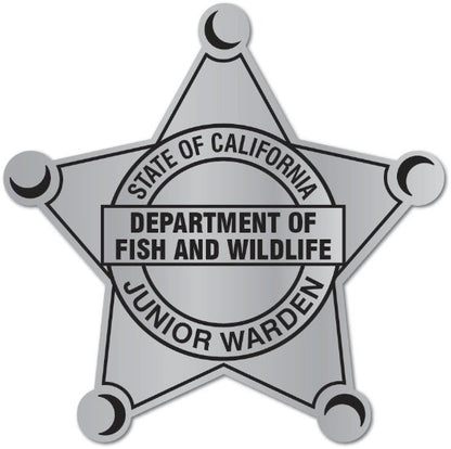 Silver Foil Department of fish and wildlife Jr. Warden