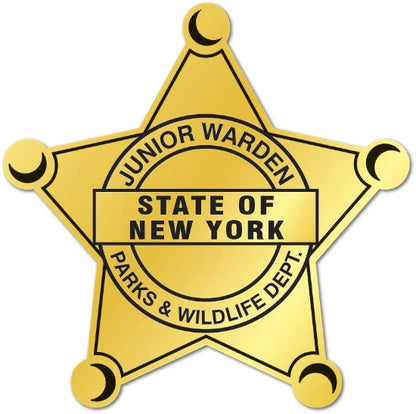 Gold Junior Warden Badge