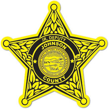 Load image into Gallery viewer, Junior Sheriff Deputy Star Stickers (Item #204)
