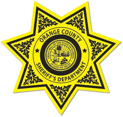 7pt Sheriff Star Stickers - Junior Deputy Badge (Item #205)