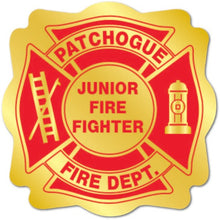 Load image into Gallery viewer, Fire Dept - Jr. Fire Fighter Stickers (Item #403)
