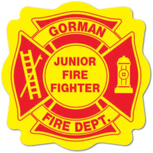 Load image into Gallery viewer, Fire Dept - Jr. Fire Fighter Stickers (Item #403)
