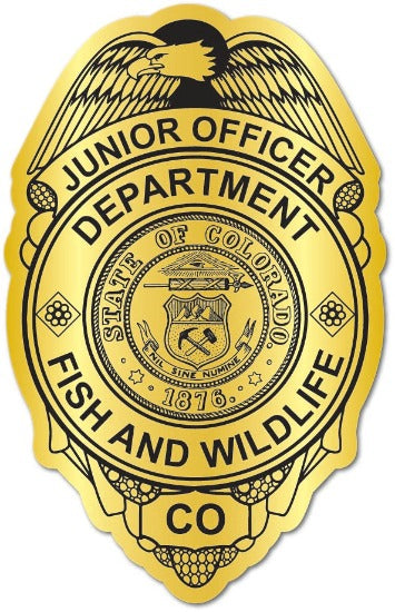 Game Warden - Fish & Game Badge Stickers (Item #502)