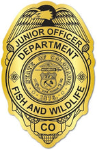 Load image into Gallery viewer, Game Warden - Fish &amp; Game Badge Stickers (Item #502)
