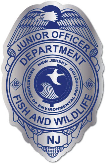 Game Warden - Fish & Game Badge Stickers (Item #502)
