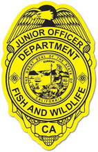 Load image into Gallery viewer, Game Warden - Fish &amp; Game Badge Stickers (Item #502)
