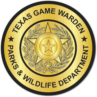 Parks & Wildlife Circle Stickers (Item #503)